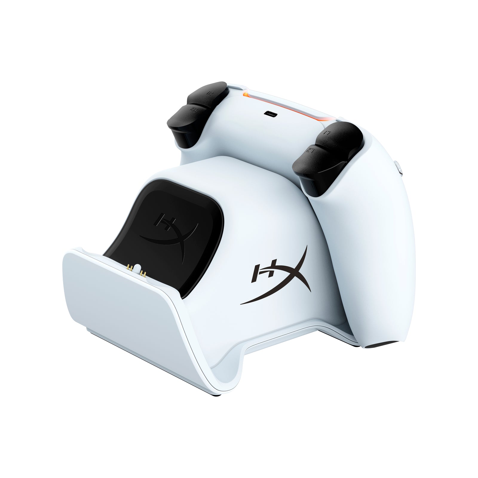 HyperX ChargePlay Duo PS5 Controller Charging Station - Dual Wireless Charger for PlayStation 5 Controllers with LED Indicators - Perfect for Gaming Setups & Multiplayer Sessions