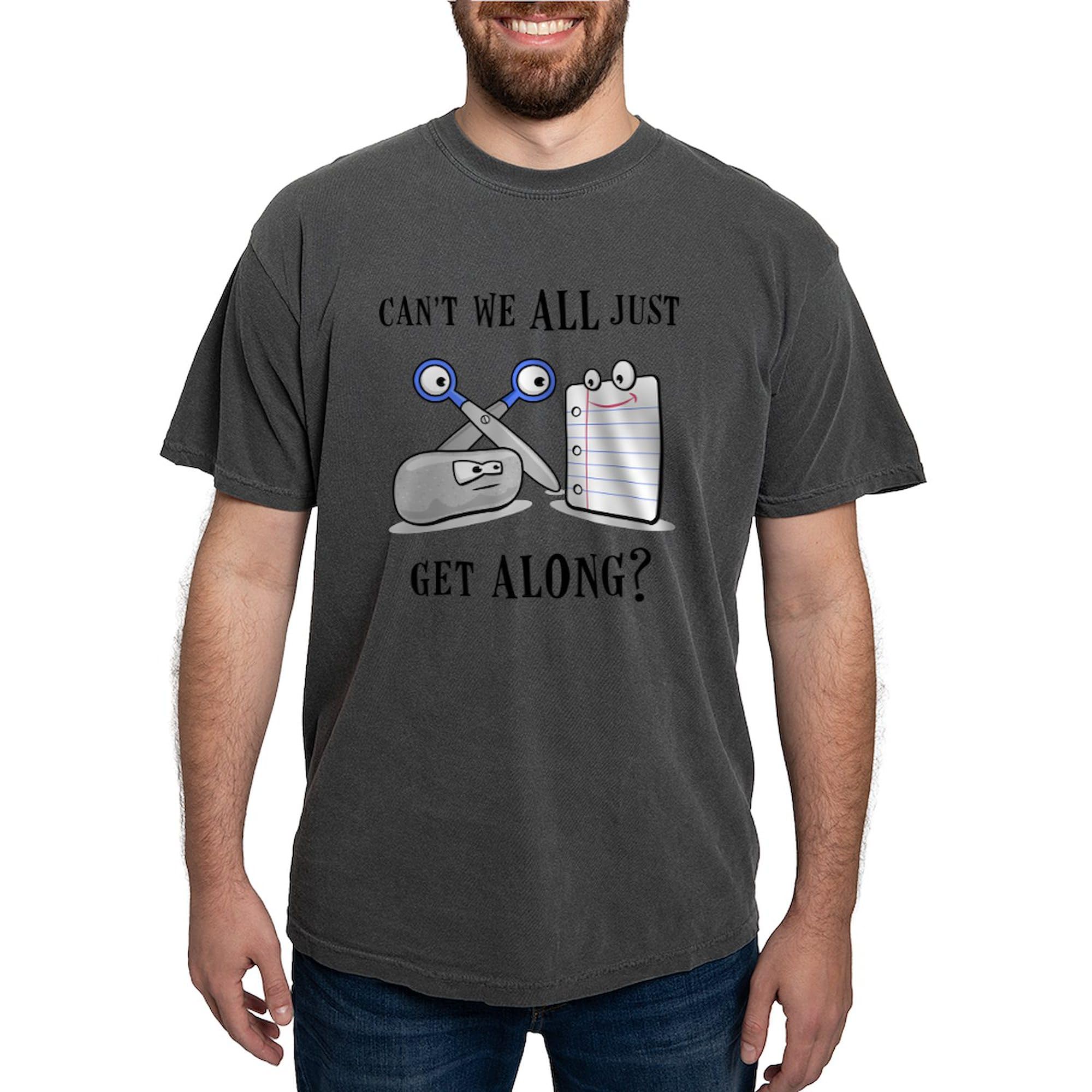 Rock Paper Scissors Graphic T-Shirt for Men | Comfort Colors® Premium Cotton Tee | Casual Wear, Gamer Gift & Funny Outfit
