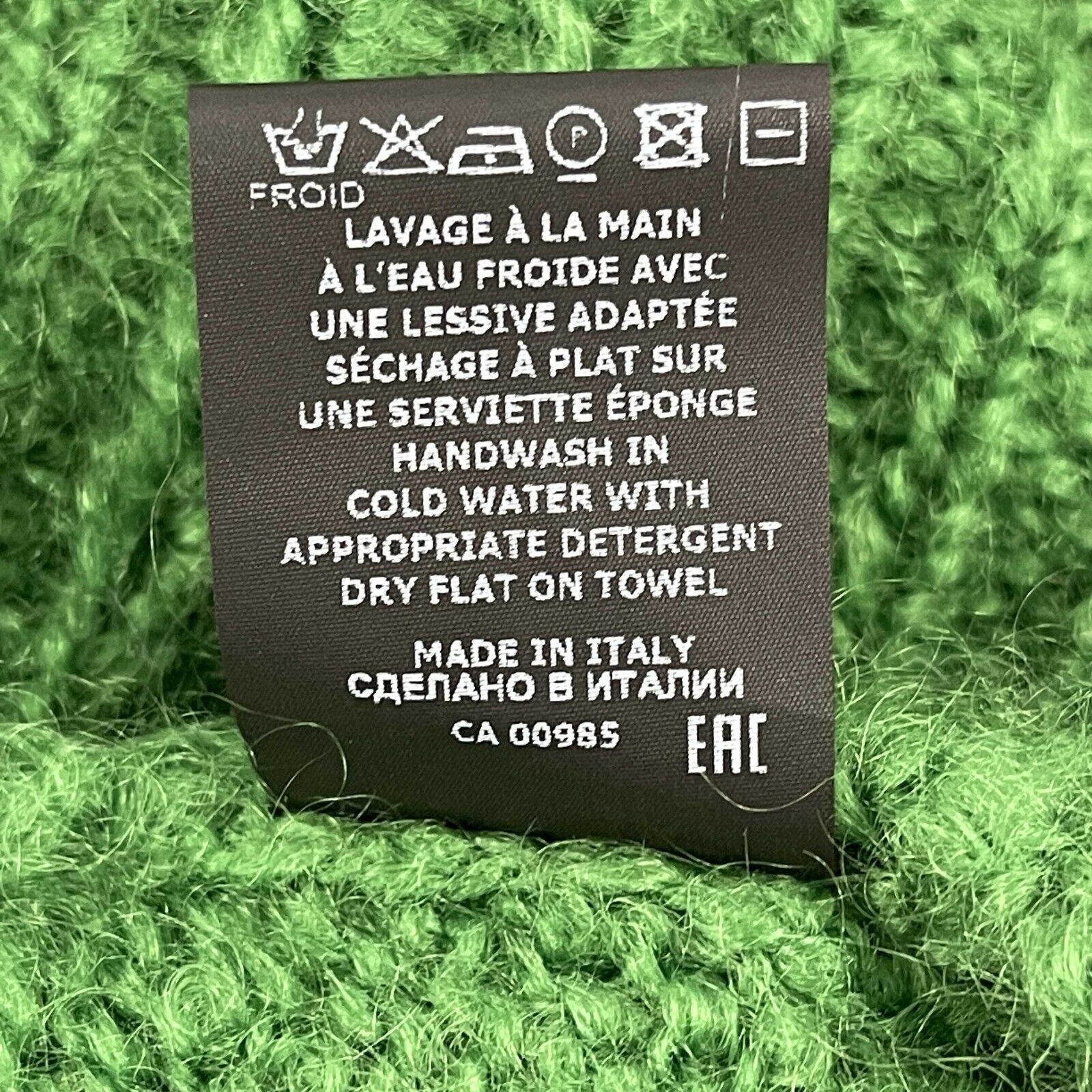 Isabel Marant Emma Knit Wool Sweater - Green XS (Size 34) | Women's Casual Winter Pullover for Office & Weekend Outfits