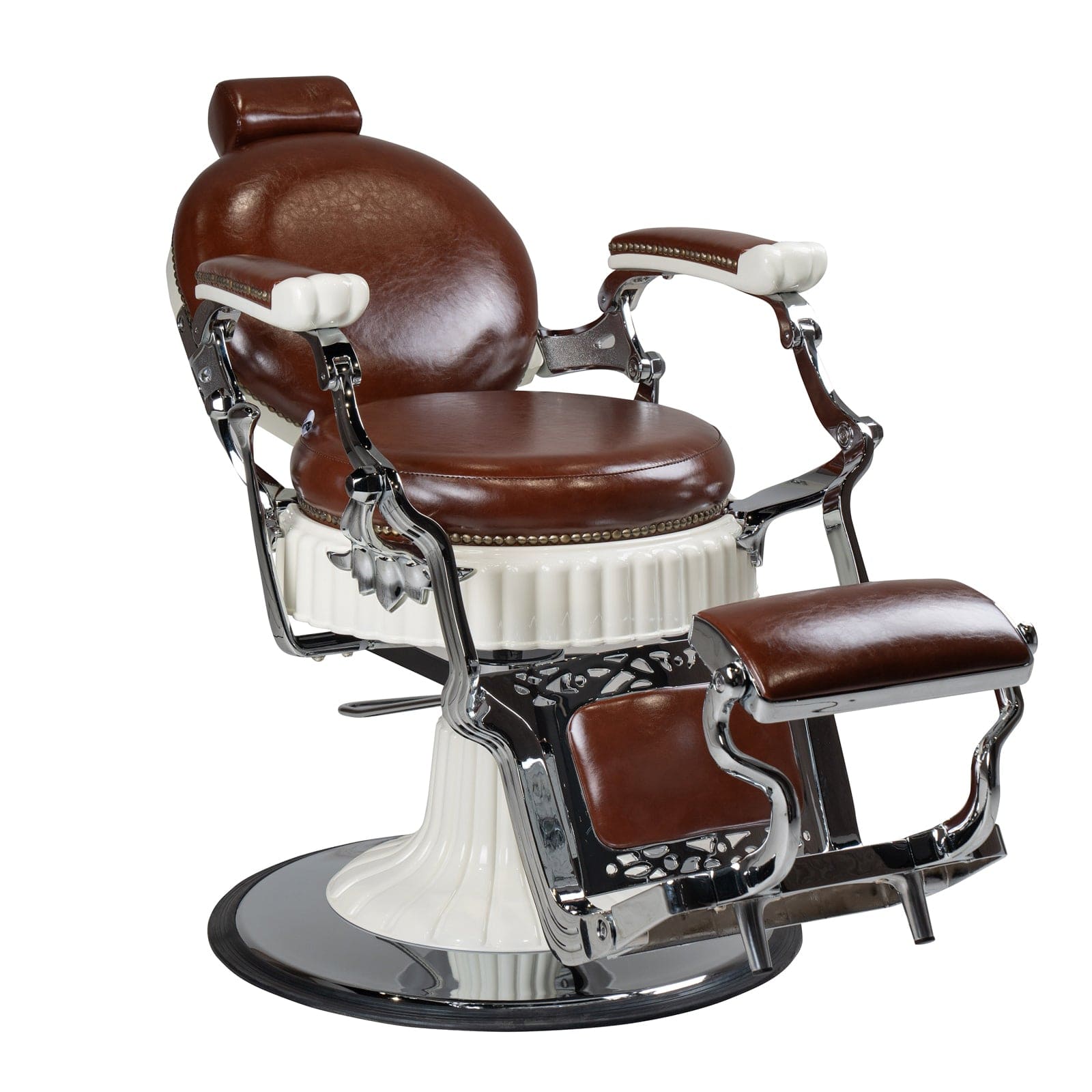 Franklin Barber Chair - Professional Salon Styling Chair for Haircuts & Shaves | Perfect for Barbershops & Home Grooming