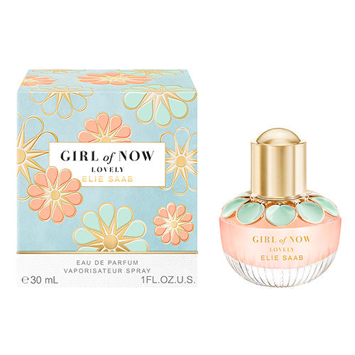 Elie Saab Girl Of Now Lovely 30ml Eau de Parfum for Women - Floral Oriental Fragrance for Date Night & Special Occasions
