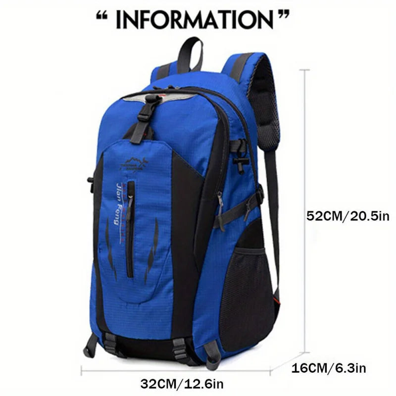 **Large Capacity Waterproof Hiking Backpack for Men - Lightweight Outdoor Travel Backpack for Camping, Trekking & Mountaineering | Durable Sports Daypack for Adventure & Daily Commute**