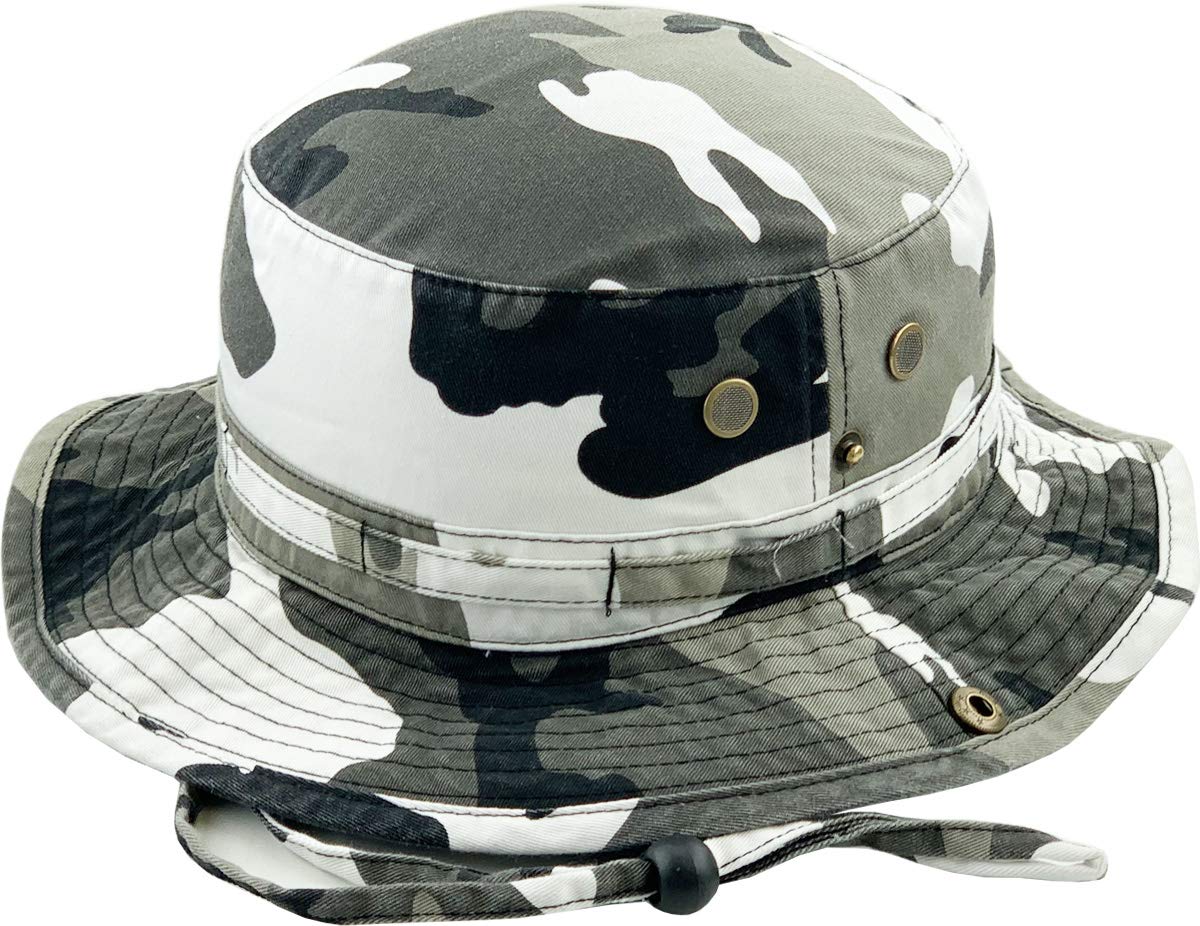 KB-BUCKET2 Boonie Bucket Hat - UPF 50+ Sun Protection for Men & Women - Lightweight & Breathable for Fishing, Hiking, Camping, Beach & Outdoor Activities