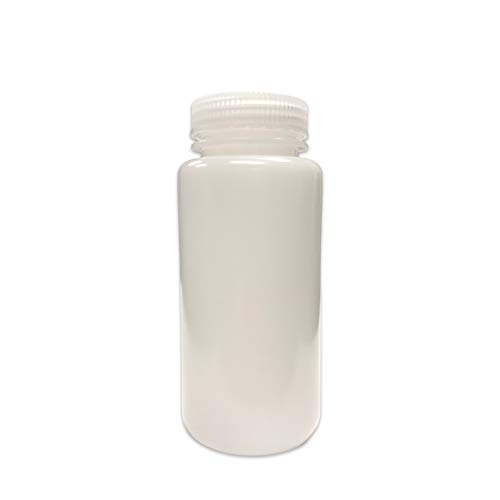 500mL HDPE Leakproof Wide Mouth Bottles (Case of 125) - Durable Plastic Containers for Food Storage, Liquid Dispensing & Travel Essentials | BPA-Free, Airtight Design for Kitchen, Bathroom & Outdoor Use