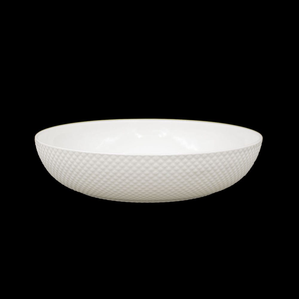 Stanton 4-Piece Pasta Bowl Set - Ceramic Dinner Bowls for Spaghetti, Salad & Soup - Perfect for Family Meals, Entertaining & Italian Cuisine