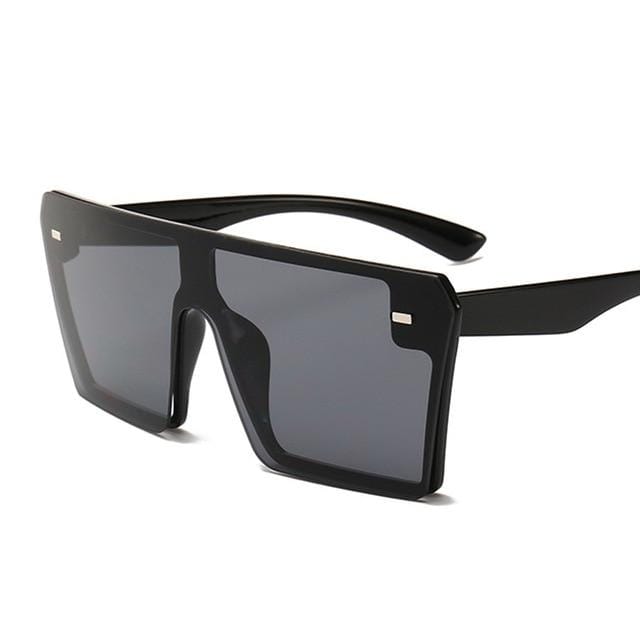 Oversized Square Sunglasses for Women - UV400 Protection & Mirror Lens - Stylish & Trendy for Beach, Driving, and Outdoor Activities