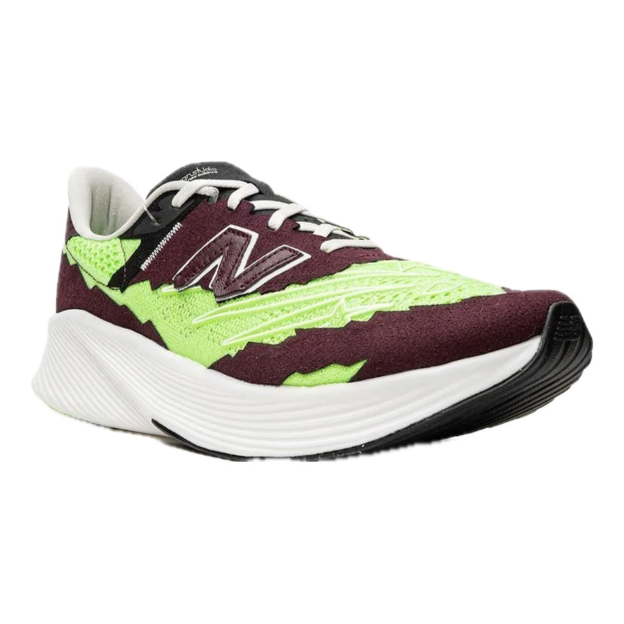 New Balance FuelCell RC Elite v2 Running Shoes - Ston Island TDS Green Maroon White | Lightweight Performance Sneakers for Marathon & Road Racing
