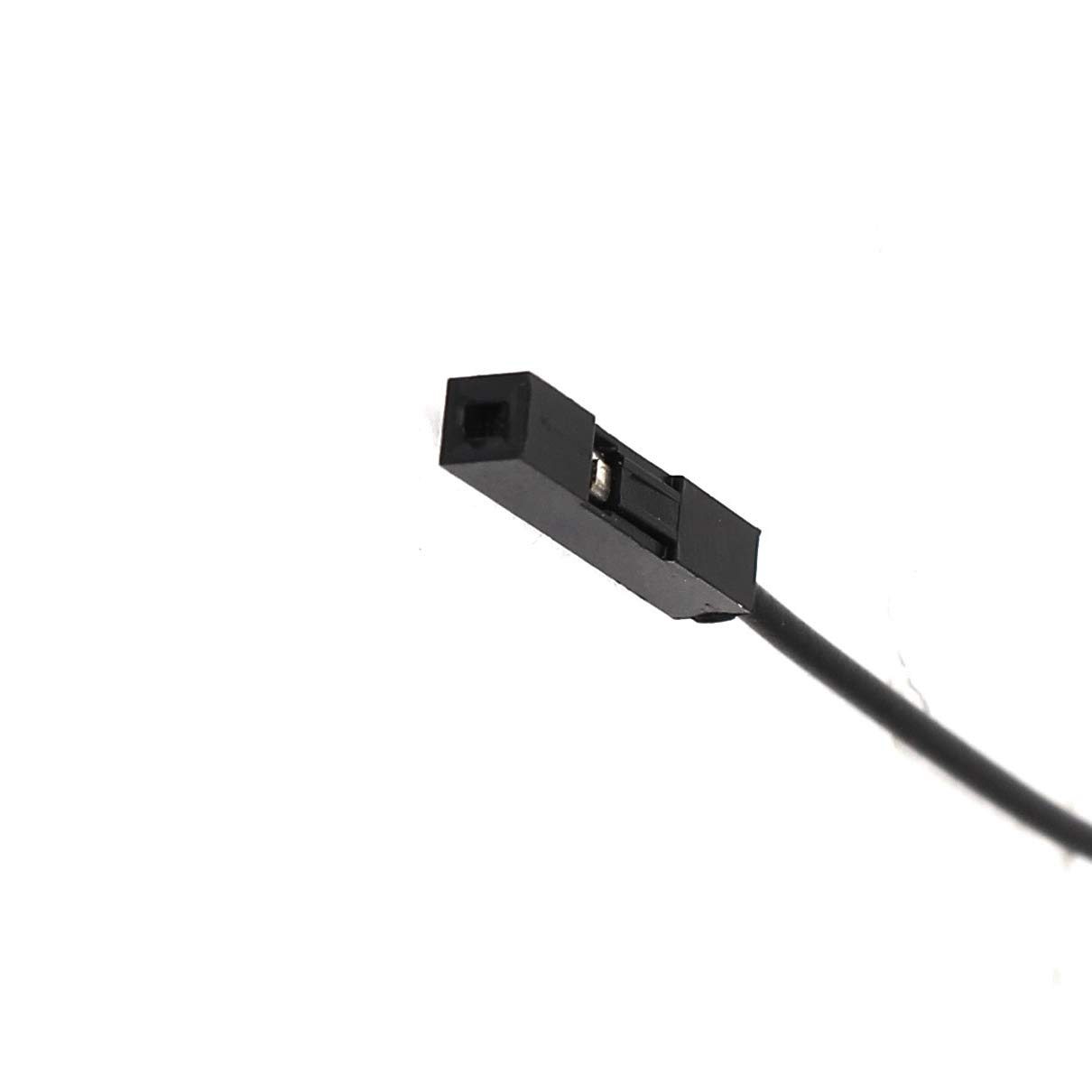 100Pcs Black Female to Electrical Boxes Jumper Wires - 21cm Length for Breadboard, Conduit & Fittings - Perfect for DIY Electronics, Arduino Projects, and Circuit Prototyping