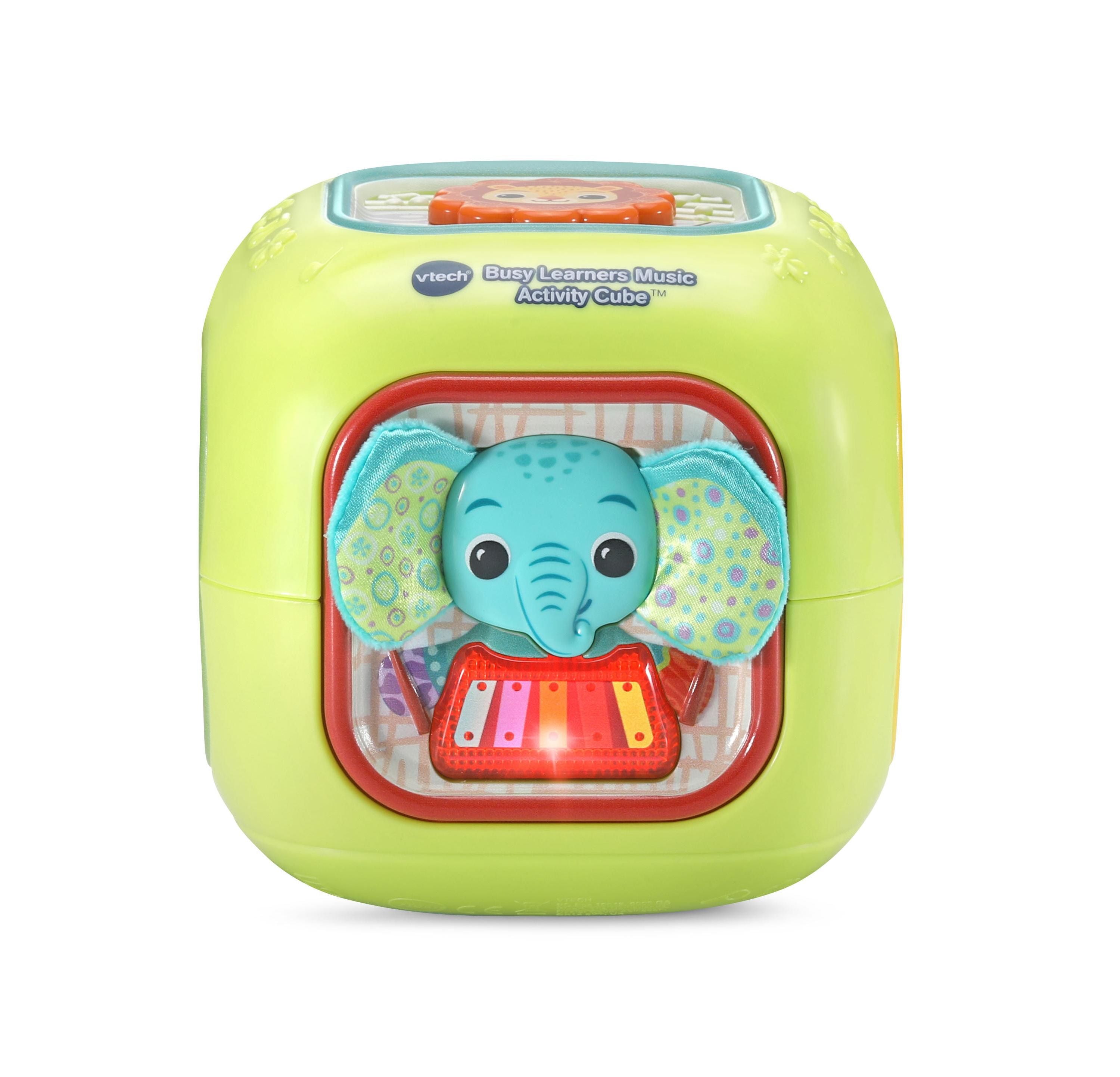 BSYLRNS Musical Animal Activity Cube - Interactive Baby Toy with Lights & Sounds for Early Learning - Perfect for Playtime, Toddler Development & Sensory Stimulation
