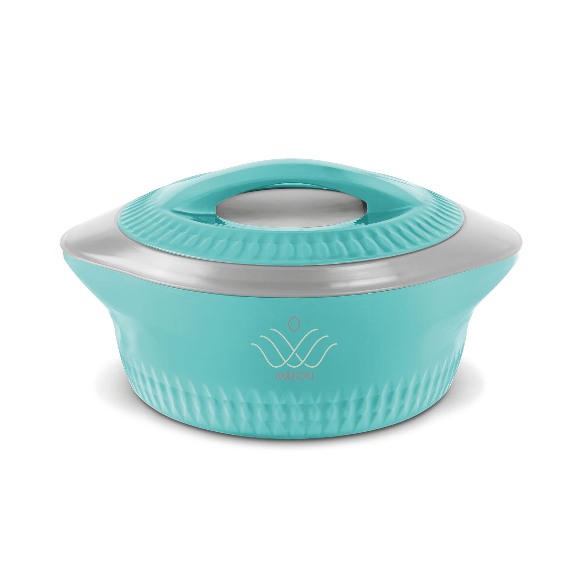 MILTON Royal 1000 Double Wall Stainless Steel Insulated Casserole - 830ml Blue | Keeps Food Hot & Fresh for 8-10 Hours | Perfect for Roti, Biryani, Curries & Indian Cuisine | Ideal for Picnics, Parties & Family Gatherings