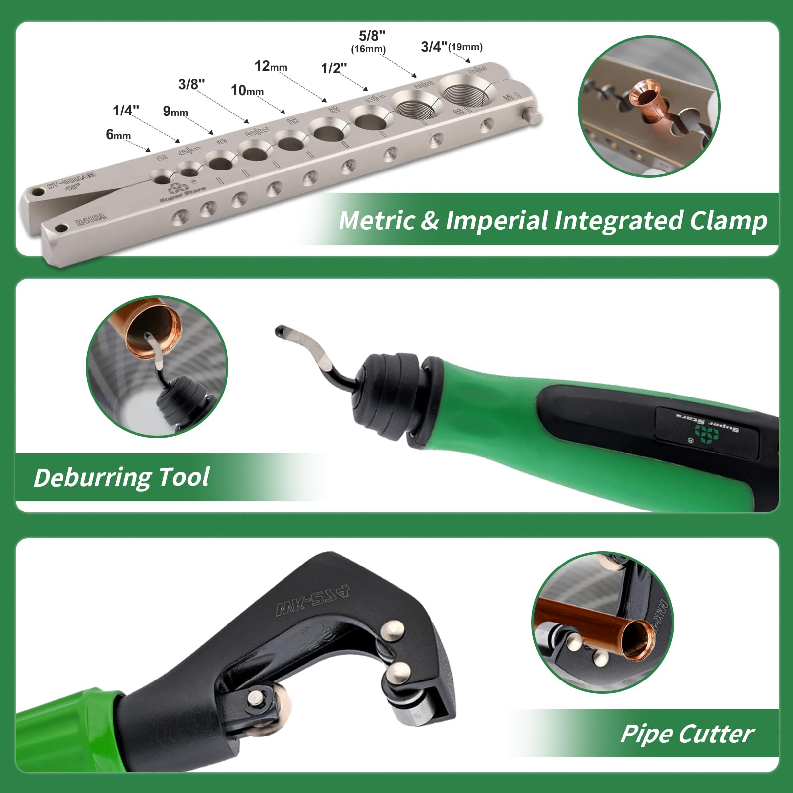 HVAC Flaring Tool Kit - 1/4