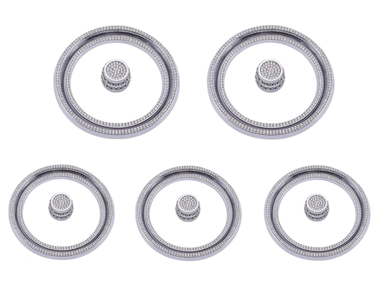 Mercedes Benz C300 W205 GLC300 2015-2021 Air Vent Rhinestone Decals - 15pcs Car Bling Interior Accessories for Luxury Style & Personalization - Perfect for Car Shows, Gifts, and Customization