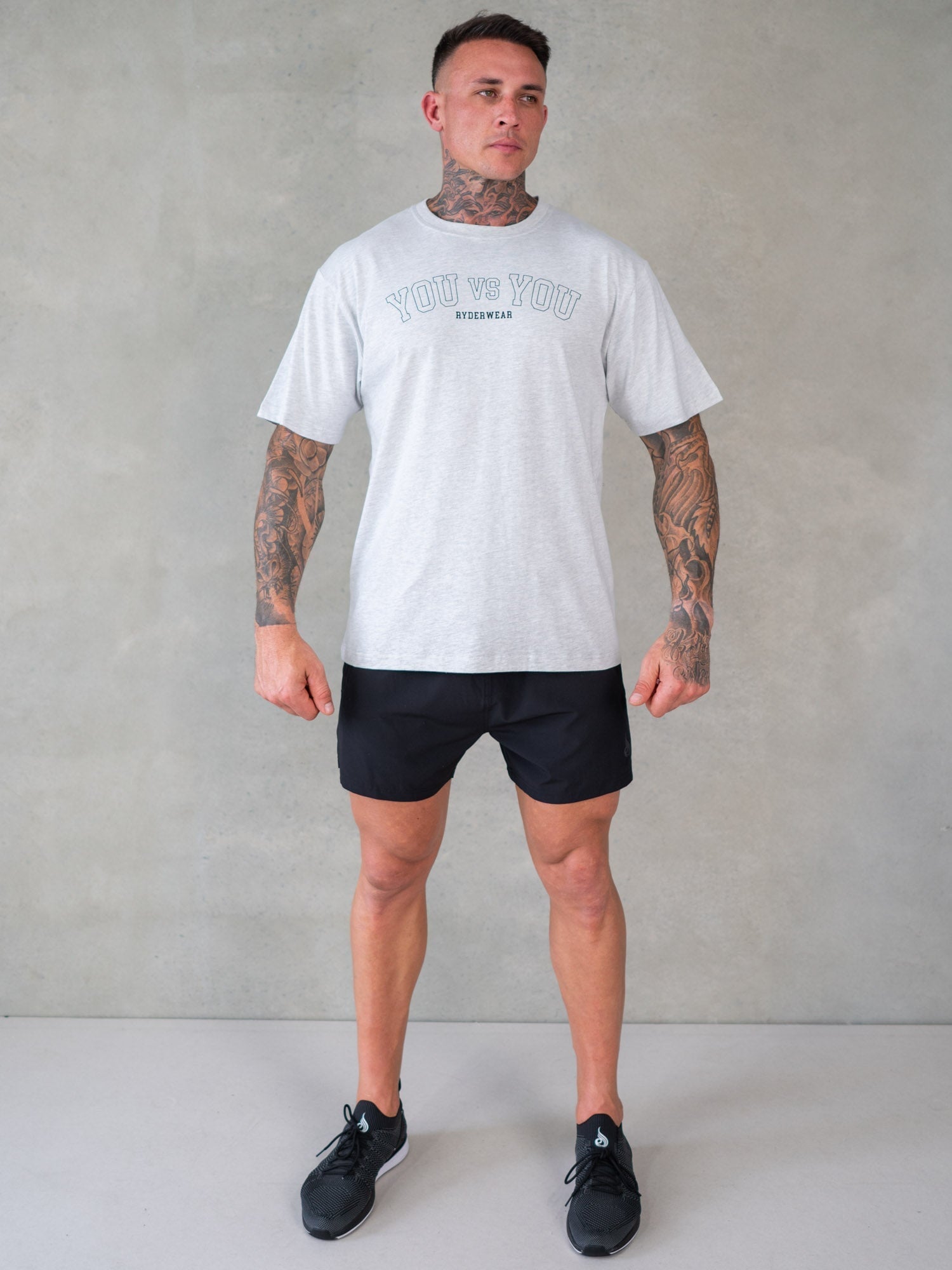 Adapt 5 Training Shorts for Men - Black Performance Gym Shorts - Perfect for Workouts, Running & CrossFit Training