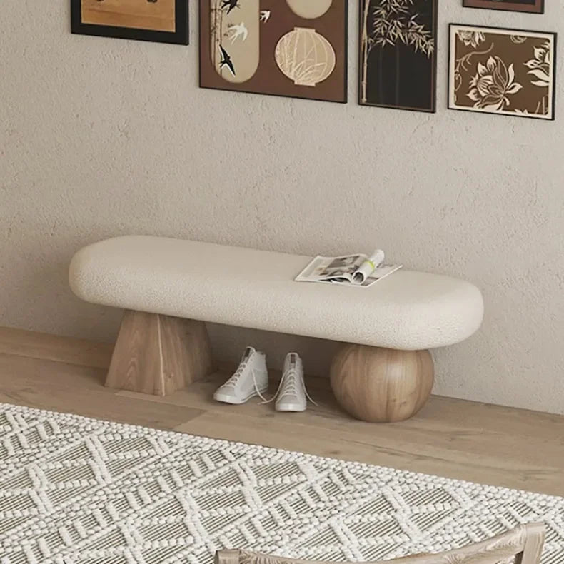 Solid Wood Shoe Bench - Durable & Timeless Entryway Storage Organizer - Perfect for Hallway, Mudroom, or Bedroom Shoe Organization