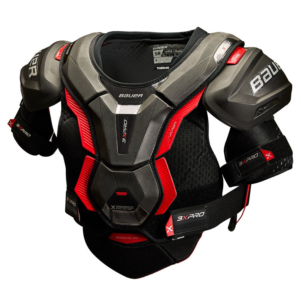Bauer Vapor 3X Pro Senior Ice Hockey Shoulder Pads - Protective Gear for Hockey Players - Perfect for Games, Practice & Training Sessions