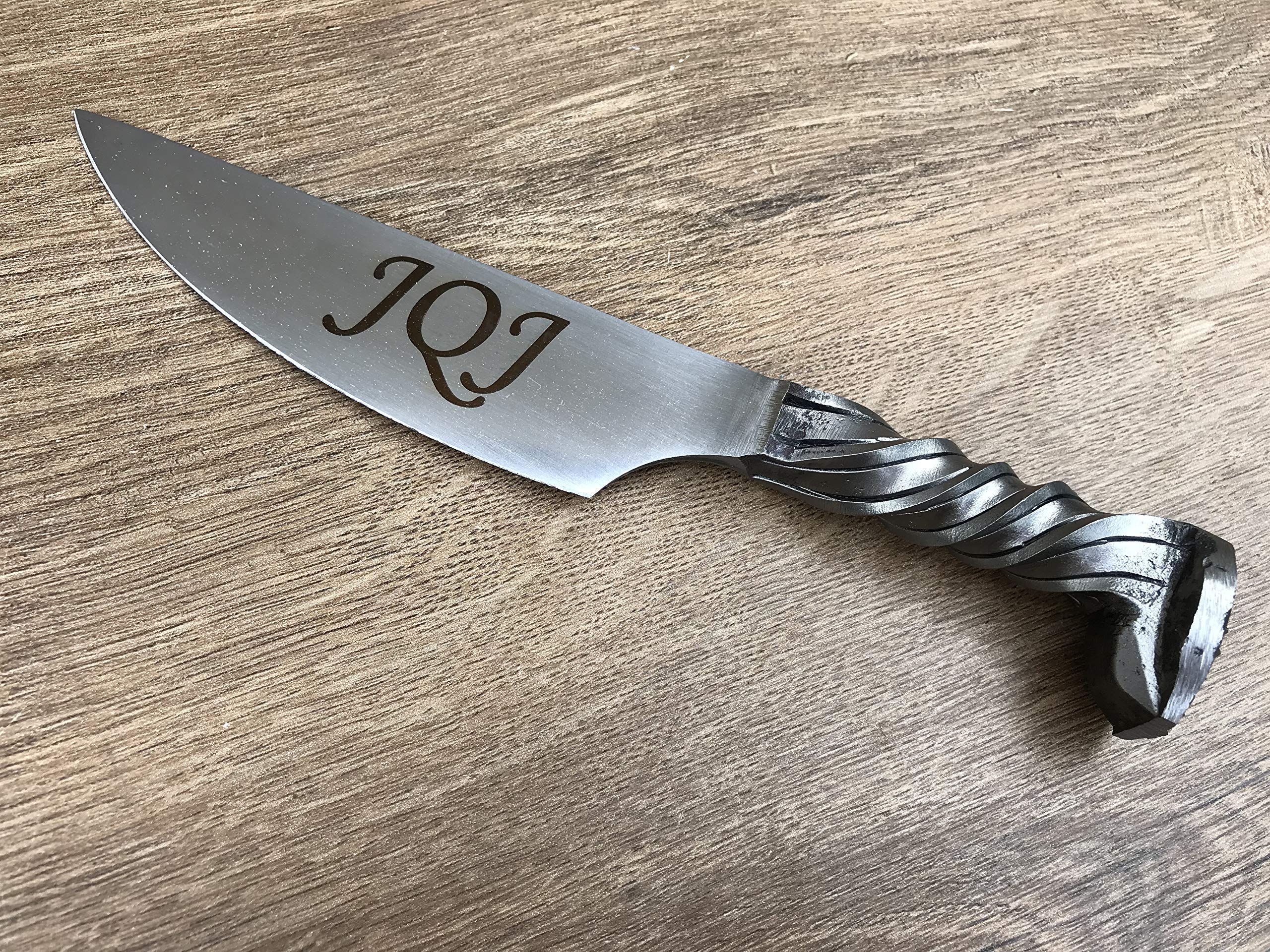 Viking Knife - Handcrafted Iron & Steel Gift for Men - Perfect 6th & 11th Anniversary Present - Outdoor Camping, Survival Tool & Collector's Item