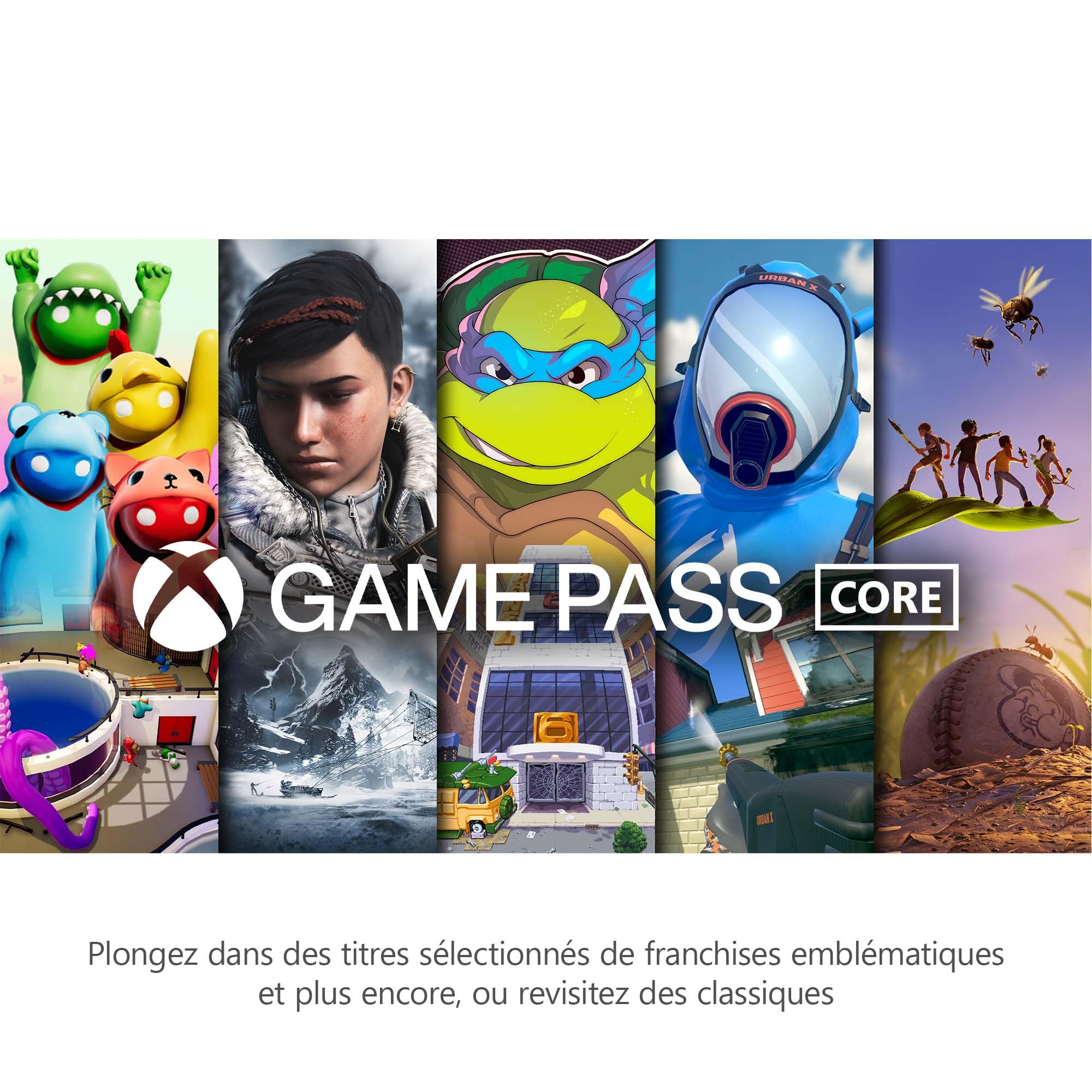 Xbox Game Pass Core 3-Month Subscription - Digital Download Code for Xbox Series X|S & Xbox One - Play Online Multiplayer Games Anywhere