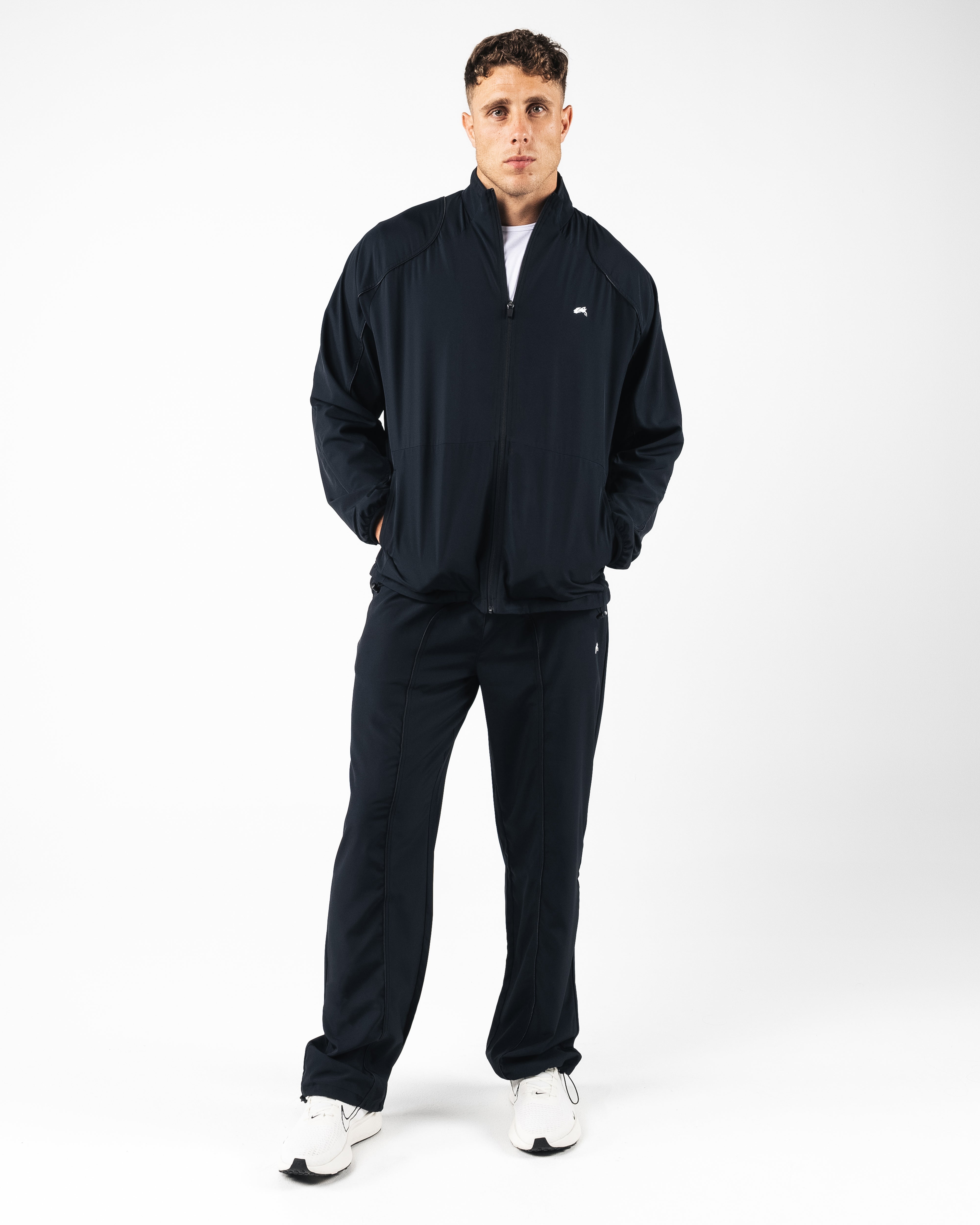 Premium Club Training Jacket for Men & Women - Breathable Black Workout Jacket for Gym, Running & Outdoor Sports