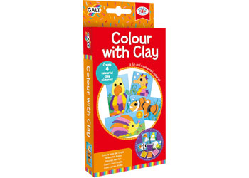 Galt Mini Makes Color with Clay - Fun & Creative Modeling Clay Kit for Kids - Perfect for Arts, Crafts & Sensory Play