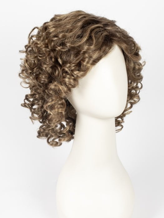 Synthetic Lace Front Wig with Basic Cap for Women - Natural Looking Curly Hair Wig for Daily Wear, Cosplay & Special Occasions