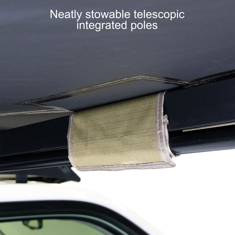 Peregrine 180° 2.0 Compact RV Awning - Lightweight & Durable for Camping, Outdoor Adventures & Tailgating