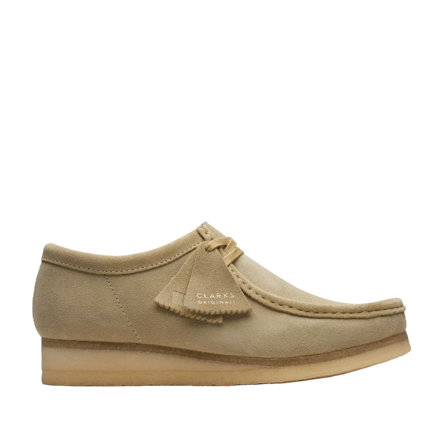 Clarks Men's Wallabee Suede Chukka Boots in Maple - Comfortable Casual Shoes for Men, Perfect for Everyday Wear & Outdoor Activities