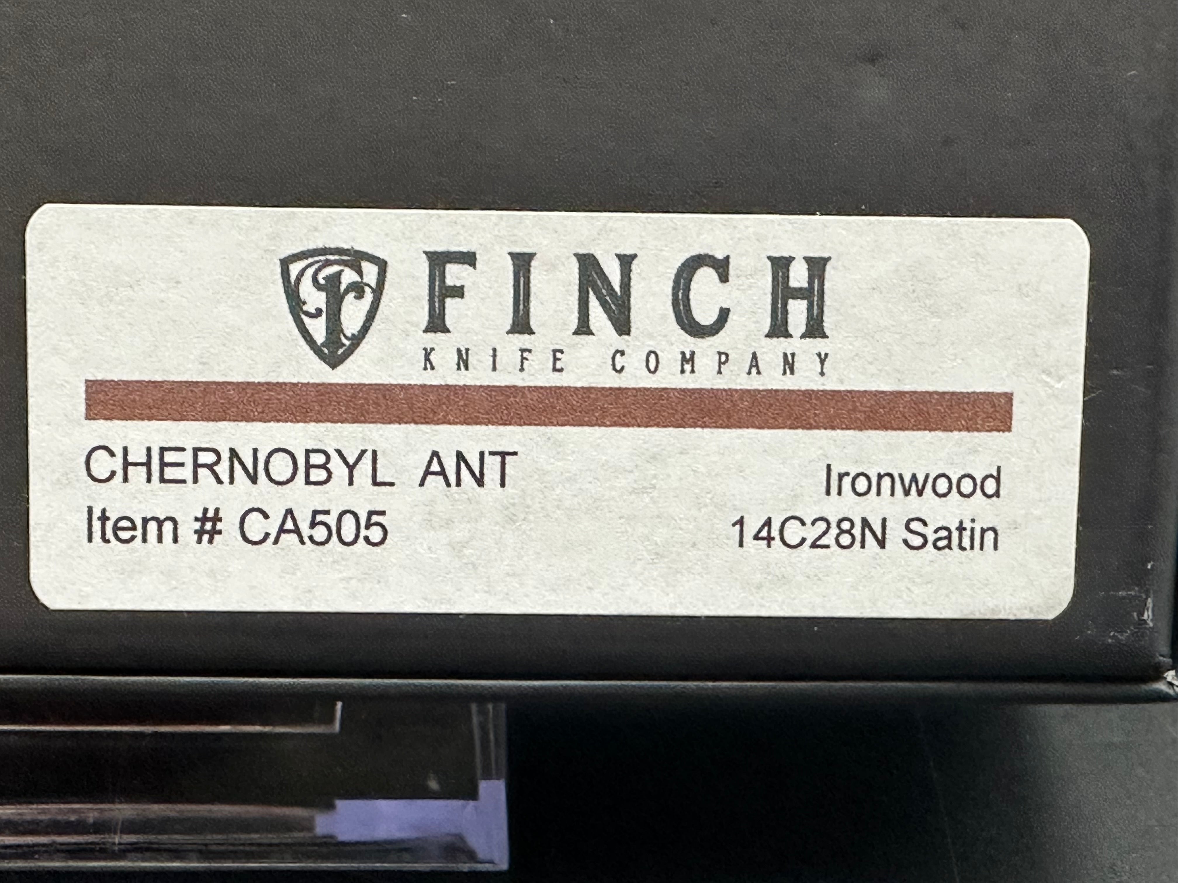 FINCH CHERNOBYL ANT IRONWOOD Survival Bracelet - Tactical Paracord Bracelet for Outdoor Camping, Hiking & Emergency Preparedness
