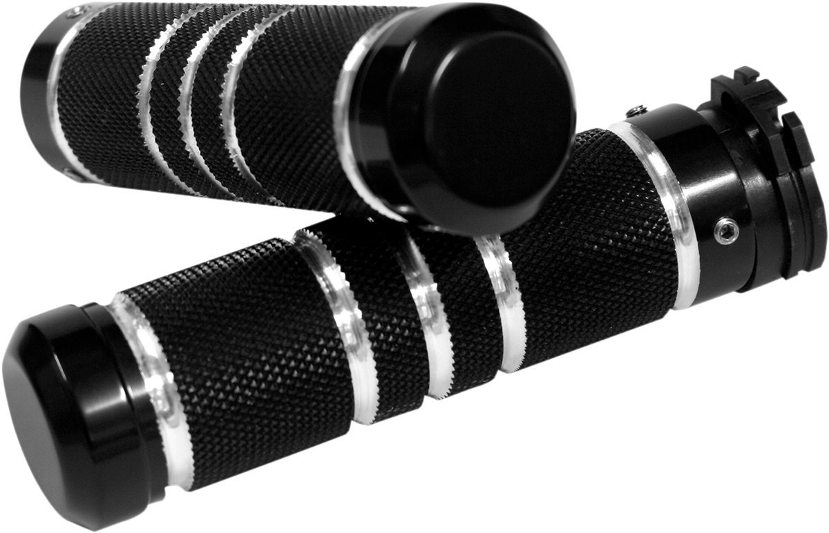 Custom Knurled Grooved Grips - Night Series (Black GR100-KGN) | Enhanced Grip for Firearms, Tools & Sports Equipment | Perfect for Shooting, DIY Projects & Outdoor Activities