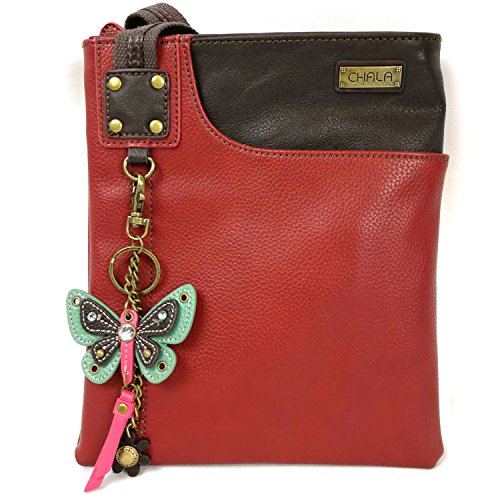 Burgundy_ Teal Butterfly