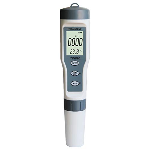 High-Precision TDS Pen Water Quality Tester - Digital Conductivity Meter for Aquariums, Fish Tanks & Drinking Water | Measure Hardness, Purity & Conductivity | Ideal for Home, Lab & Outdoor Use