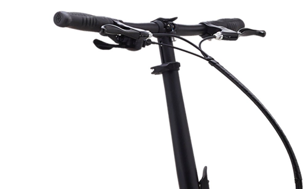 Polygon Urbano 3 Folding Bike - 20 Inch Compact Foldable Bicycle for Adults, Lightweight Aluminum Frame, 7-Speed Gears - Perfect for Commuting, Travel & Urban Riding