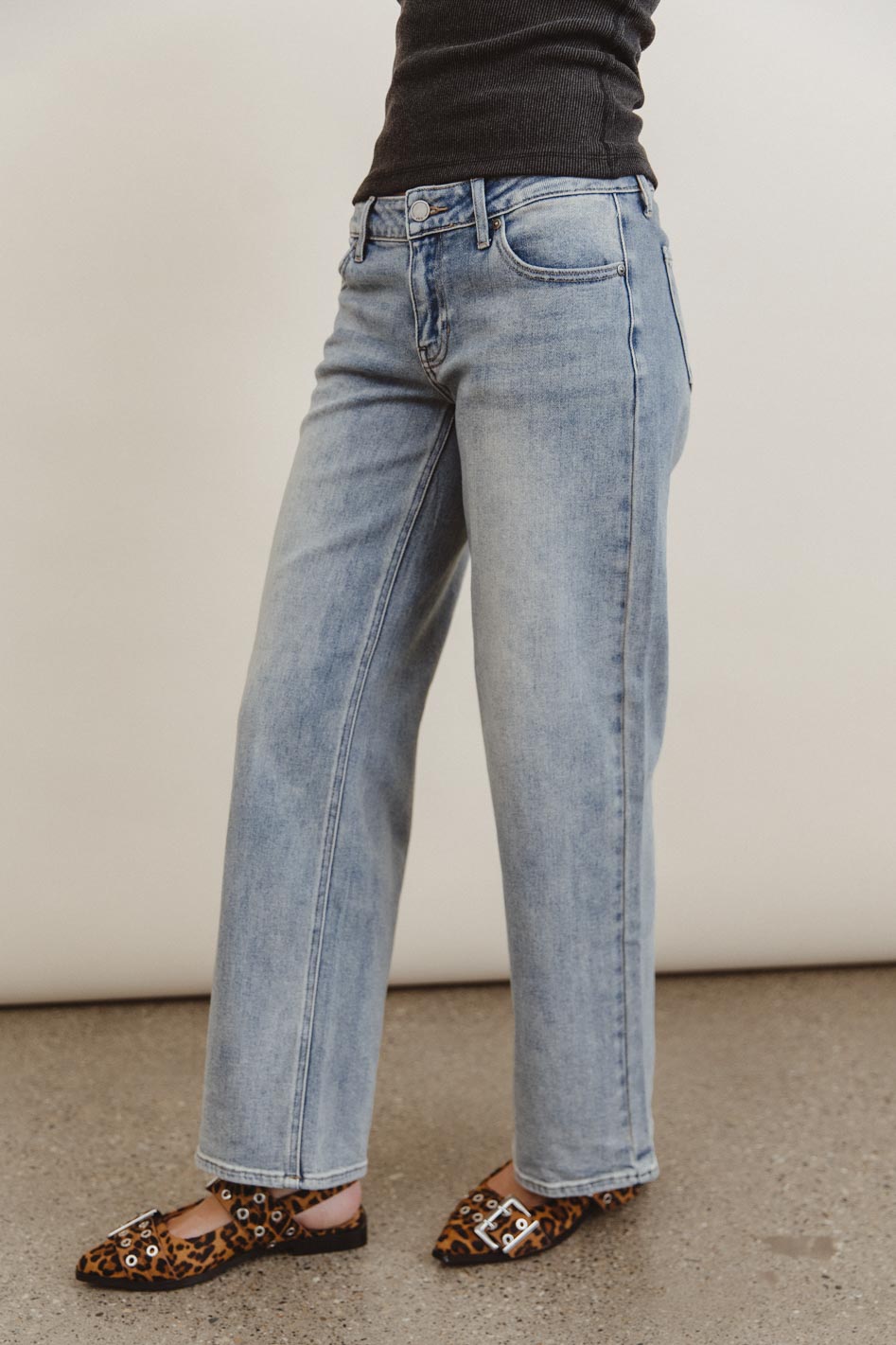 Andrea Women's Straight Leg Jeans - Classic Stretch Denim Pants for Casual Wear & Everyday Comfort | Office, Weekend, Date Night Outfits