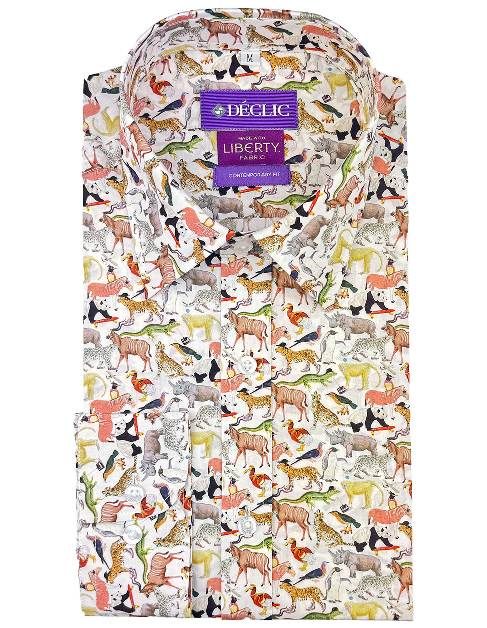 DÉCLIC Liberty Quey2 Print Shirt for Women - Stylish Floral Pattern Casual Tops - Perfect for Summer Outings, Beach Vacations & Date Nights