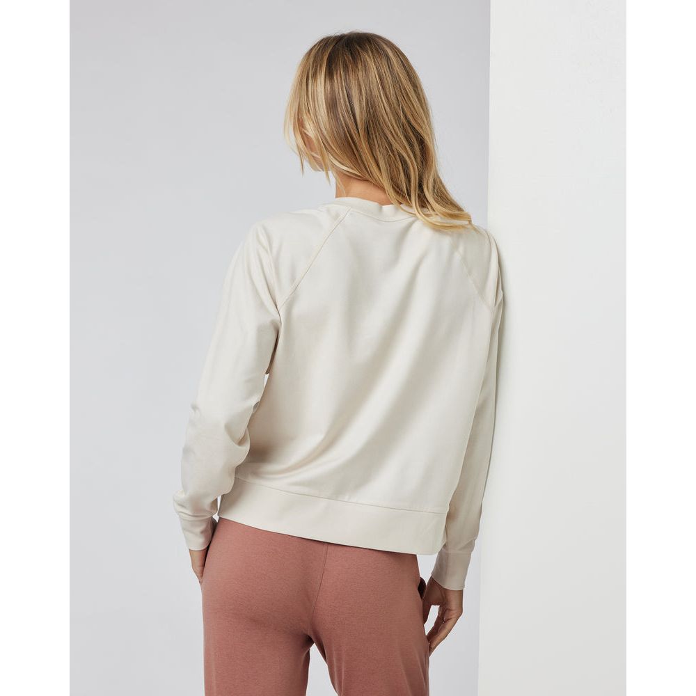 Vuori Women's Long Sleeve Halo Crew - Soft Performance Shirt for Yoga, Running & Outdoor Activities | Moisture-Wicking & Breathable Activewear Top
