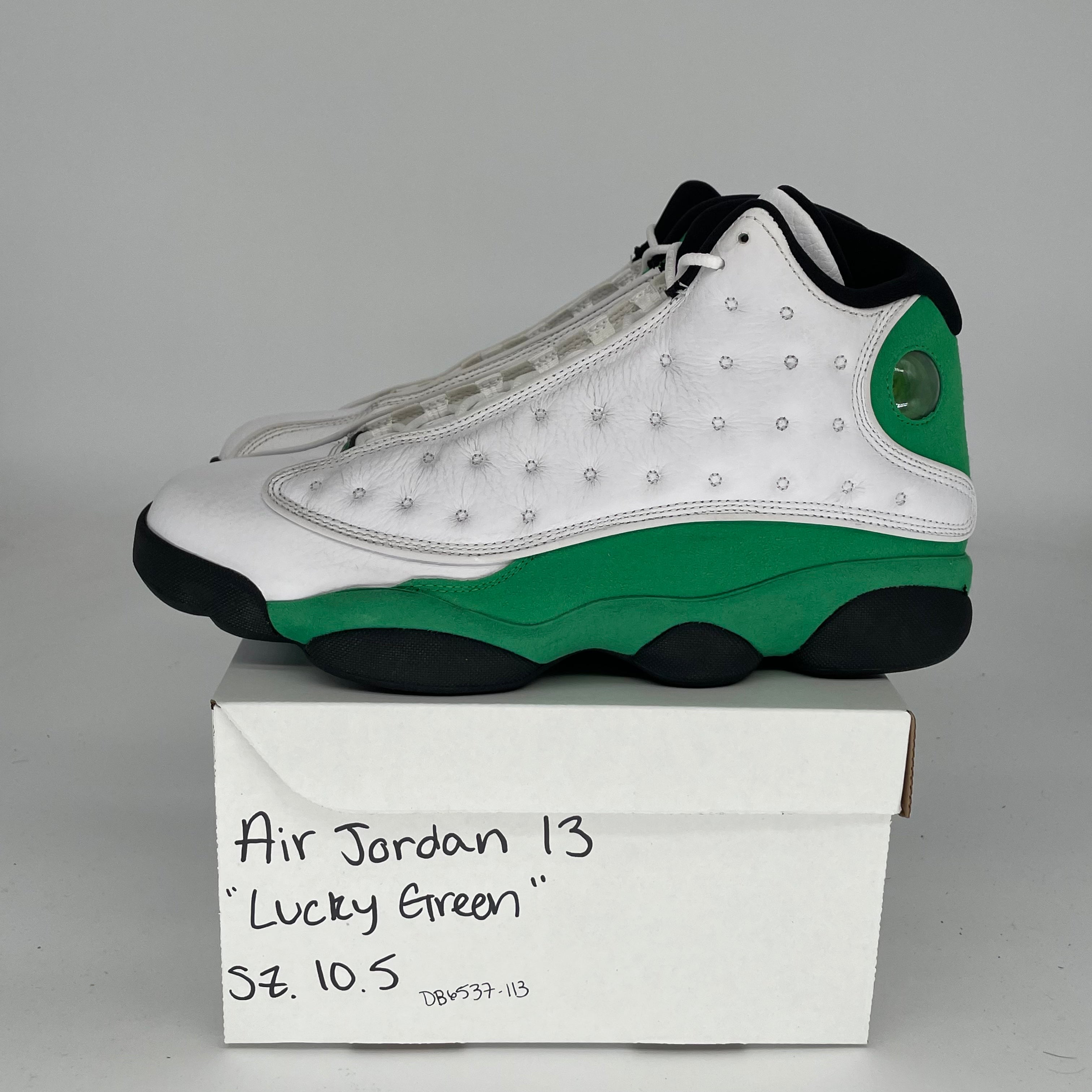 AIR JORDAN 13 LUCKY GREEN MEN'S BASKETBALL SHOES SIZE 10.5 - STYLE DB6537 113 | PERFECT FOR STREETWEAR, CASUAL WEAR & BASKETBALL GAMES