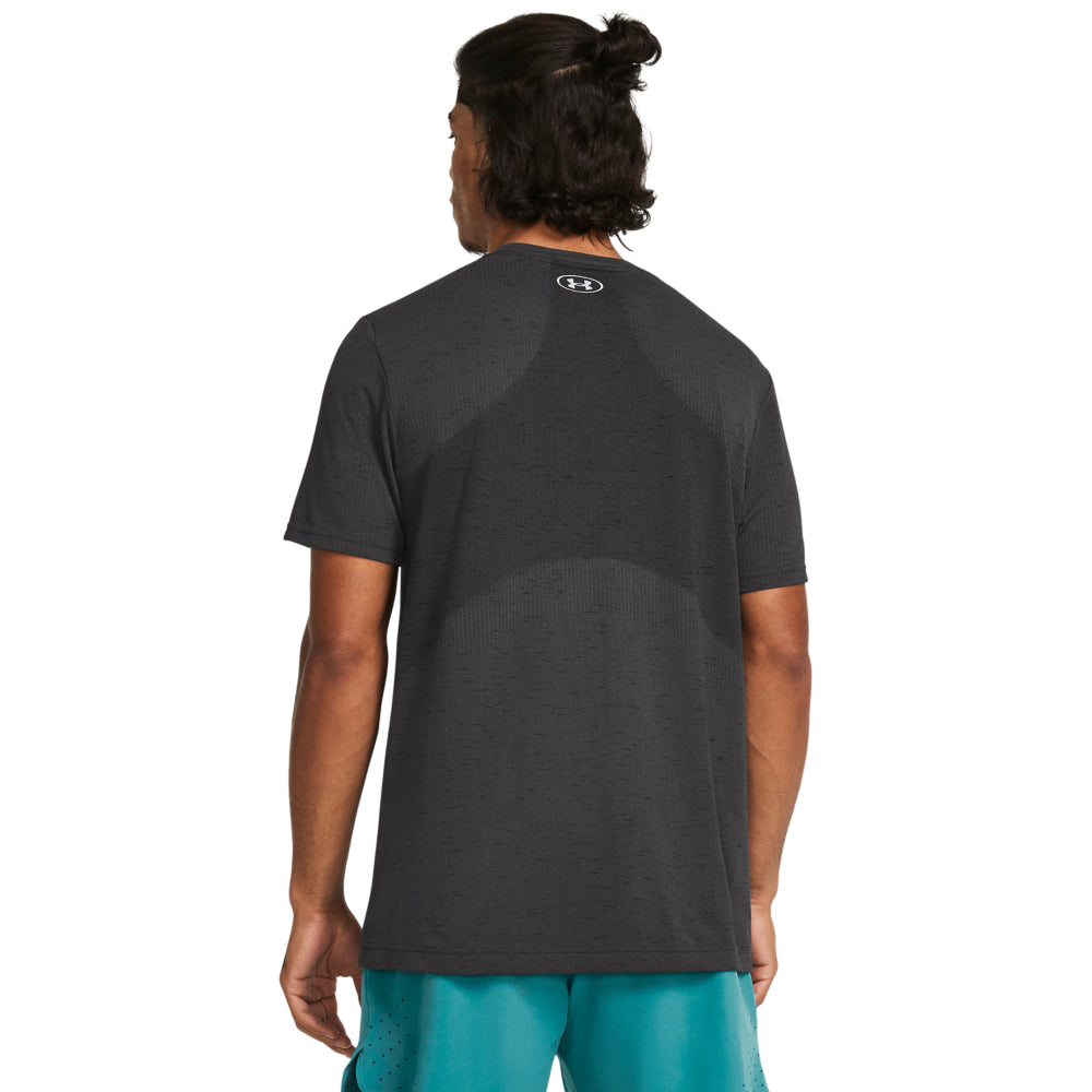 UA Vanish Seamless Men's Workout T-Shirt - Moisture Wicking Athletic Top for Running, Gym & Training - Lightweight Breathable Performance Shirt