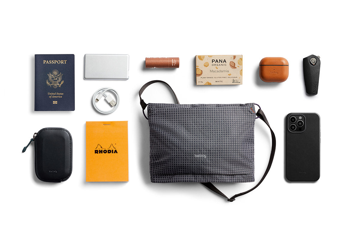 Bellroy Lite Sacoche - Lightweight & Durable Crossbody Bag for Men & Women | Perfect for Travel, Work & Everyday Use