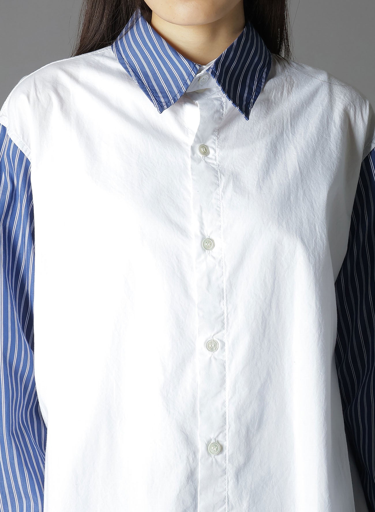 Premium Cotton Broad Stripe Non-Fusible Men's Dress Shirt - Perfect for Business Casual, Office Wear & Formal Occasions