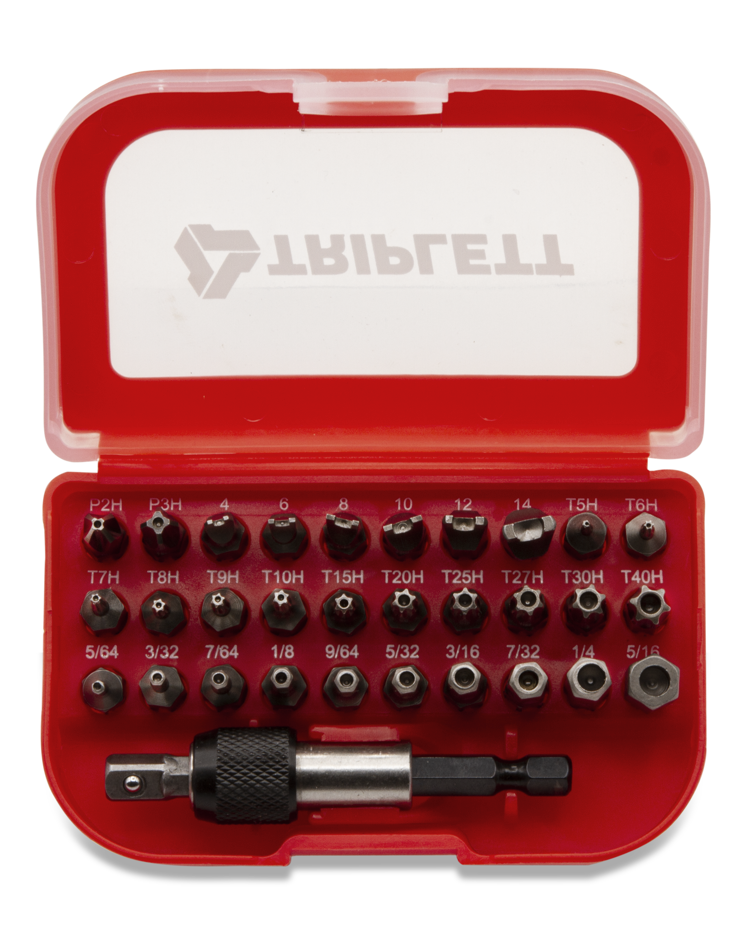 32-Piece Industrial Grade Metal Bit Set - Phillips, Torx, Hex & Spanner Bits for Professional Use | TSBK 001 | Perfect for Construction, Automotive Repair & DIY Projects