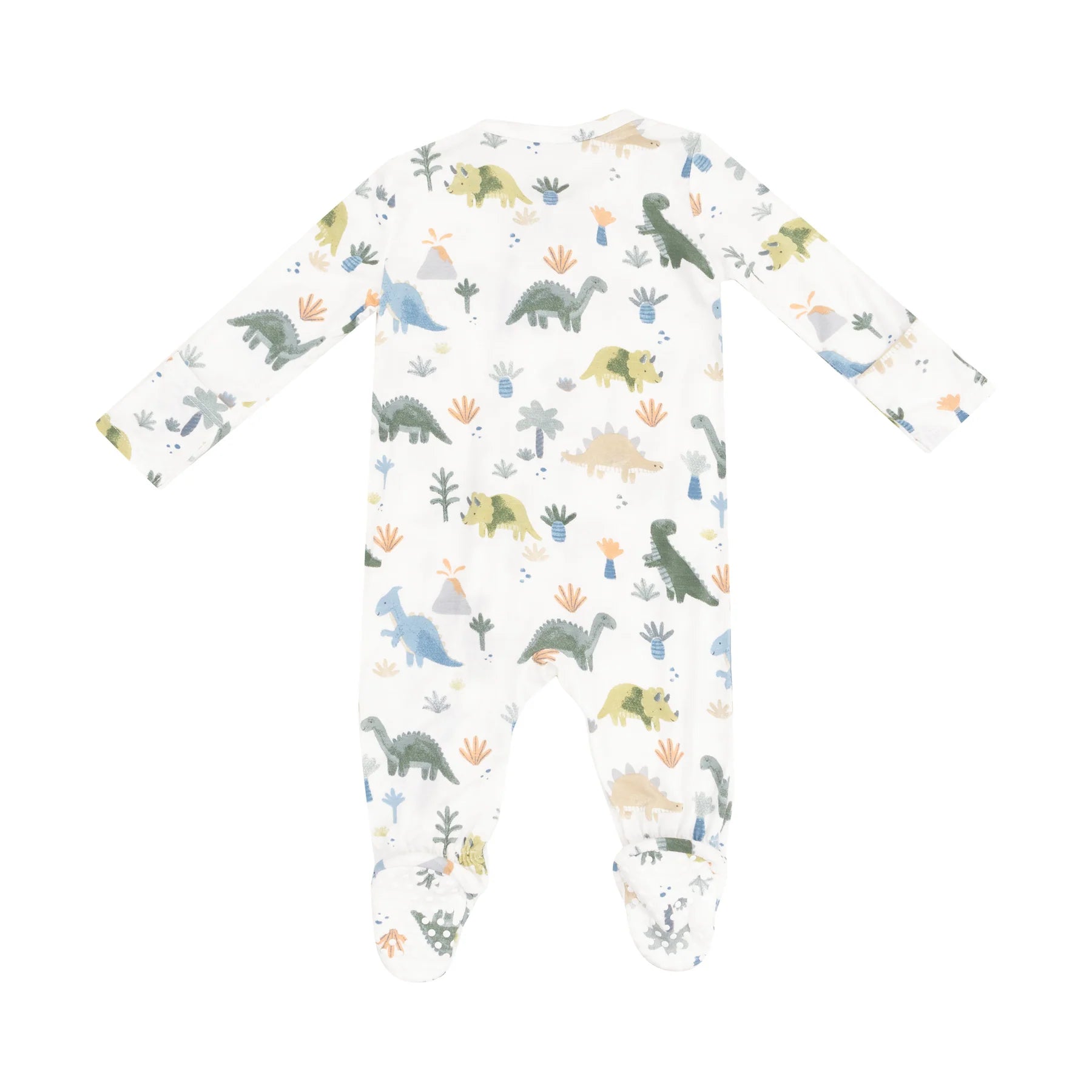 Soft Dinosaur Zipper Footie Pajamas for Baby & Toddler - Cozy Fleece Sleepwear for Boys & Girls - Perfect for Bedtime, Lounging & Playtime
