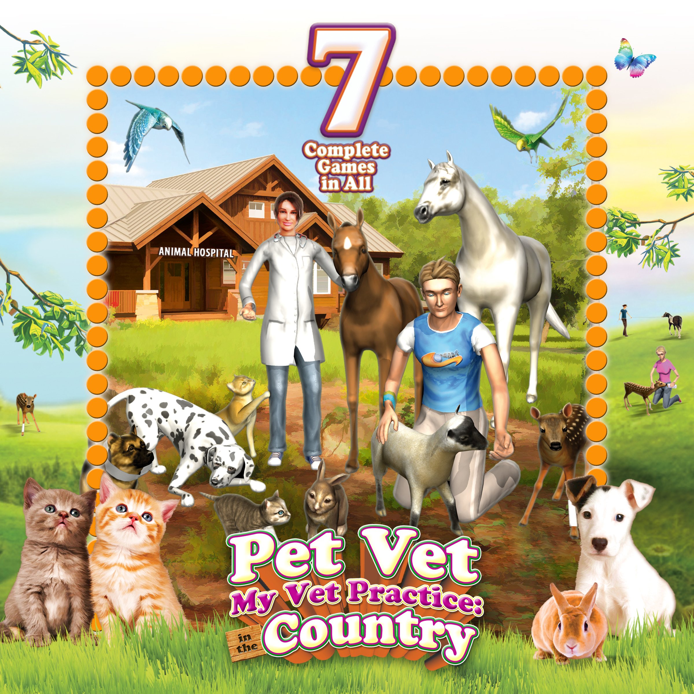 World of Animals: Pets 'n Pals Collection - 7 Complete Games for Kids & Families - Perfect for Home, School, and Party Entertainment
