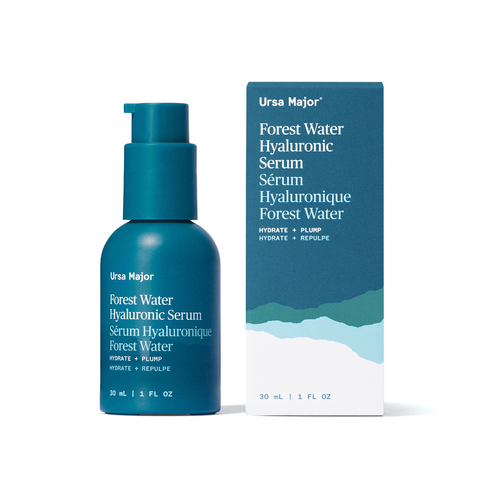 Forest Water Hyaluronic Acid Serum for Face - Hydrating & Plumping Anti-Aging Skincare - Perfect for Dry Skin & Daily Moisturizing Routine
