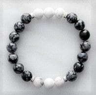 Handmade Stone Beaded Bracelets for Men - Natural Gemstone & Healing Crystal Beaded Bracelet - Perfect for Yoga, Meditation & Spiritual Healing