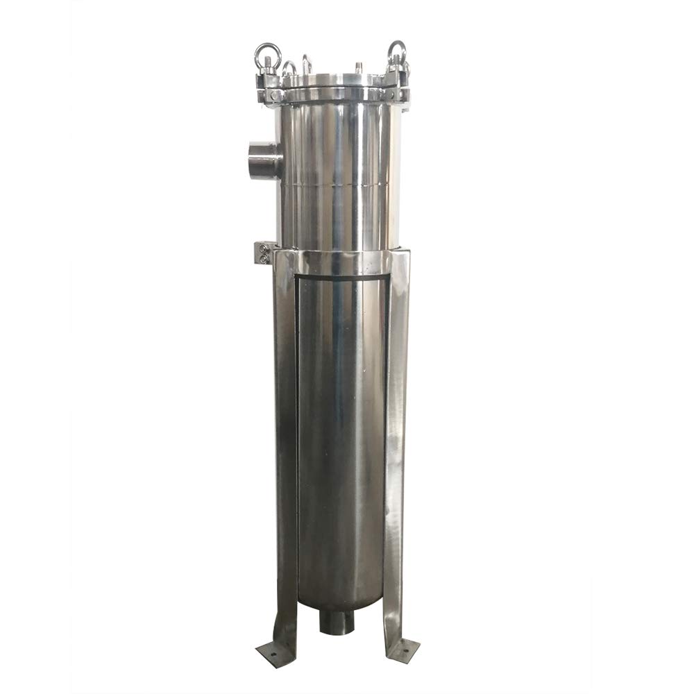 TECHTONGDA #4 Stainless Steel Water Filter Bag - 304 Grade 20 Micron for Solid-Liquid Separation | Perfect for Water Treatment, Ink Filtration, Oil Purification & Beverage Processing | Home Brewing, Aquariums & Industrial Use