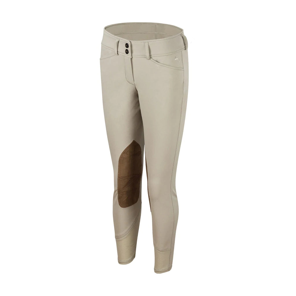 RJ Classics Girls Avery Breeches - Comfortable Equestrian Riding Pants for Young Riders - Perfect for Horseback Riding Lessons and Competitions