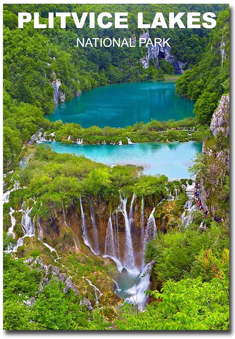 Plitvice Lakes National Park Croatia Souvenir - 2.5