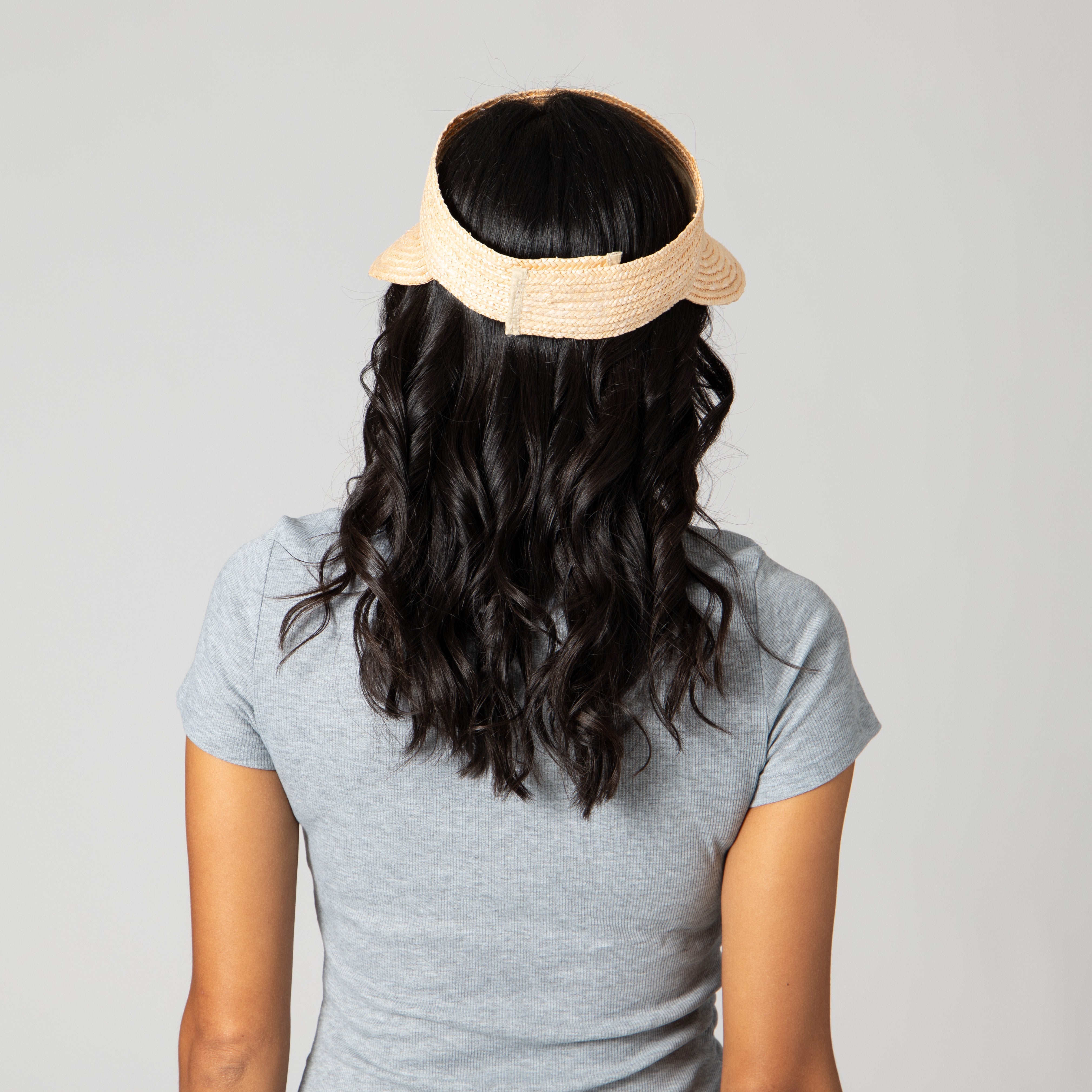 Vacay Women's Sun Visor Hat - UV Protection Wide Brim Adjustable for Outdoor Sports, Beach, Golf & Running