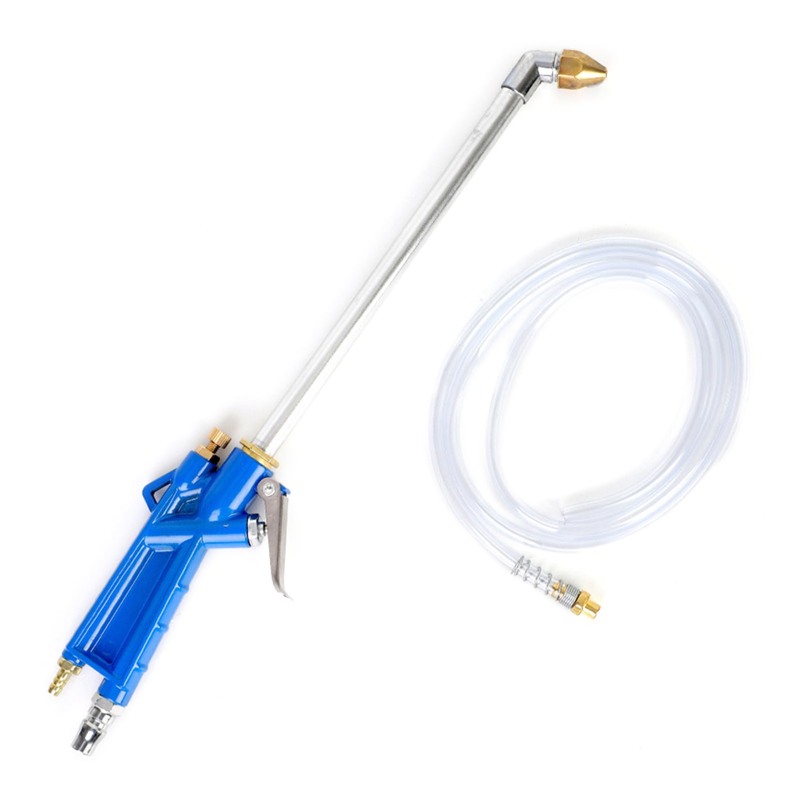 Muloo Heavy Duty Air Blow Gun with Bigger Pipe & Extended Nozzle - High Power Air Blower for Compressor | Perfect for Workshop Cleaning, Dust Removal & Drying Surfaces