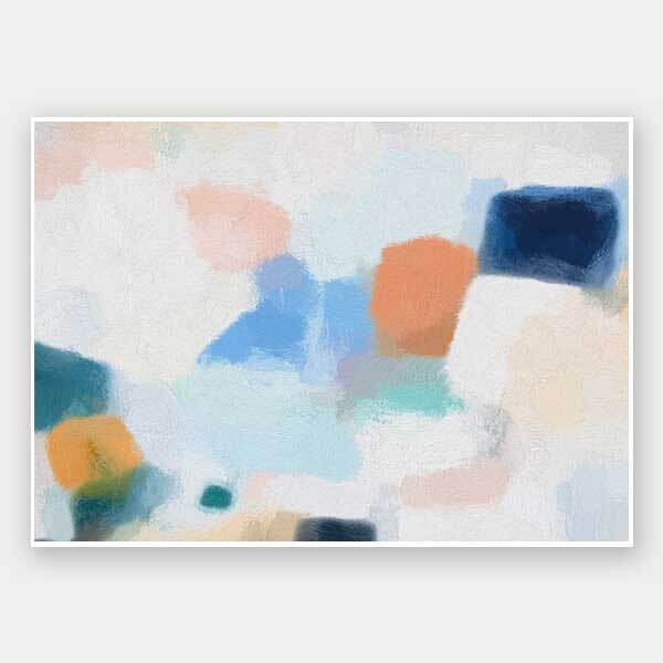 Daydream Abstract Wall Art Print - Modern Home Decor for Living Room, Bedroom & Office - Perfect for Gifts & Interior Design