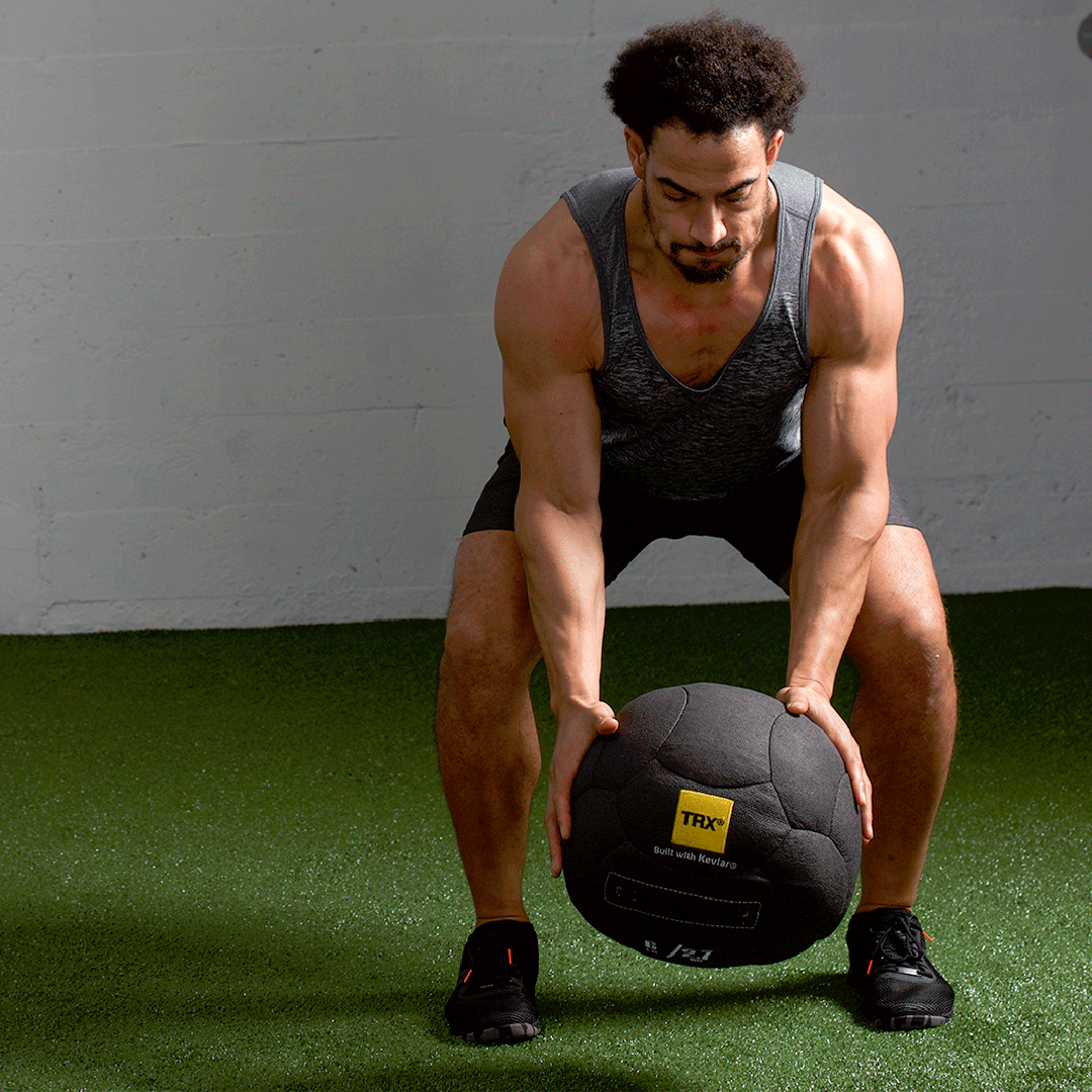 TRX 14 XD Kevlar Ball 8lbs - Durable Training Ball for Strength & Conditioning - Perfect for Gym, CrossFit, and Home Workouts